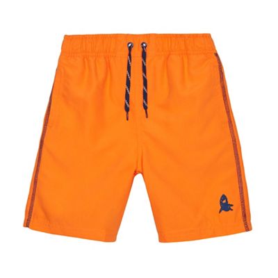 bluezoo Boys' orange swim shorts